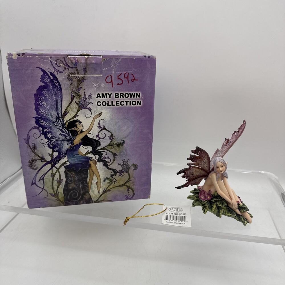 New In Box Wish You Were Here Fairy Figurine by Amy Brown - Nymph
